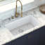 Ruvati 27-inch Fireclay Undermount / Drop-in Topmount Kitchen Sink Single Bowl-88409310