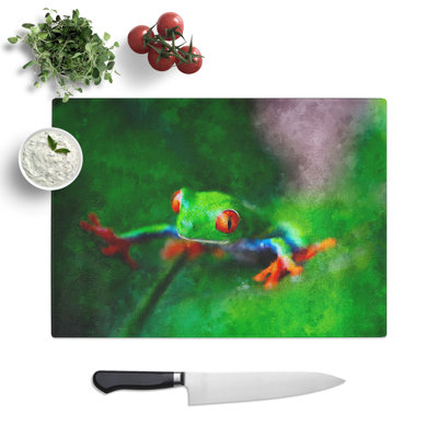 Tree Frog Vol.1 Painting Chopping Board