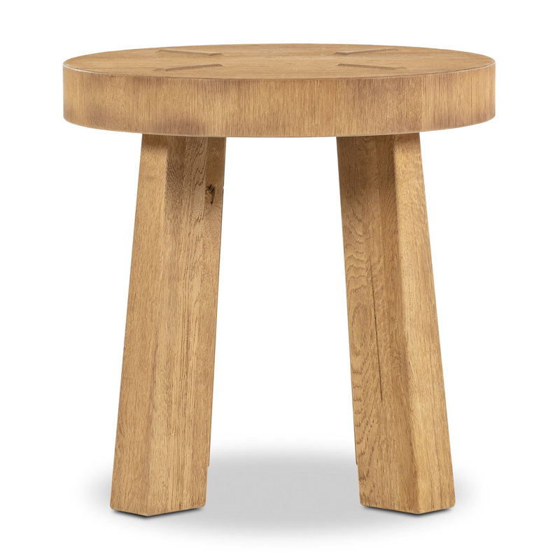 Sadira End Table-Worn Oak, Worn Oak