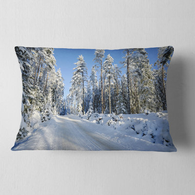 Landscape Reversible Throw Pillow