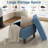 18.5" Wide Rectangle Storage Ottoman Stool, Entryway Ottoman Chairs,Footstools-1008855117