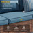 5-Person Seating Group With Storage-1102507014