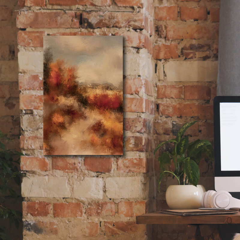 «Epic Graffiti», «Autumn Days» par Ashley Bradley, art mural sur toile, H 18 po x l 12 po
