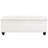 51" W Linen Upholstered Flip Top Storage Bench-864889348