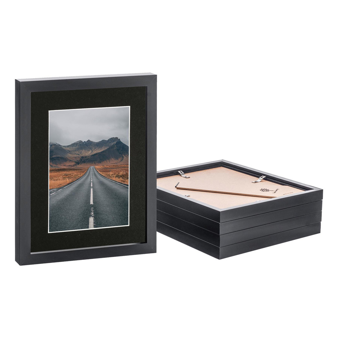 Photo Frames with 5" x 7" Mount - 8" x 10" - White/White