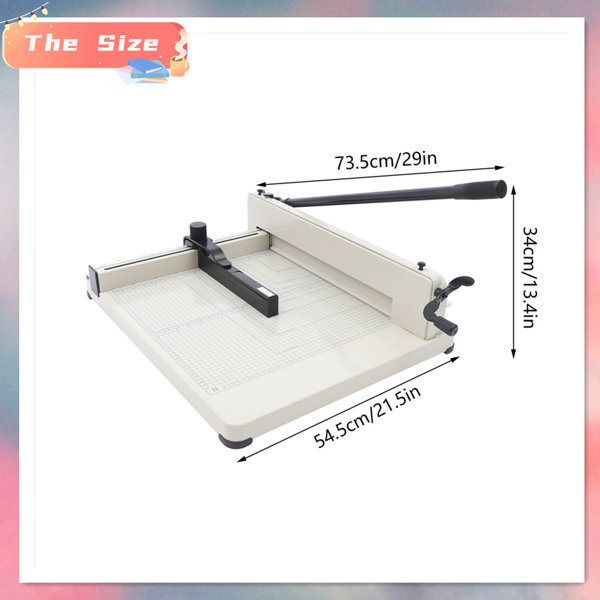 Guillotine Paper Cutter 517, L: 60 cm, W: 36,5 cm, 1 pc