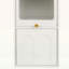 Grande armoire de rangement blanche Arianna