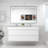 Daijiah 60'' Double Bathroom Vanity with Acrylic Top-246782779