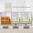 110" Chenille SOFA, Modular Combination SOFA, Deep Seated SOFA With Cushion-1839145231