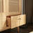 Solid wood furniture storage shoe cabinet