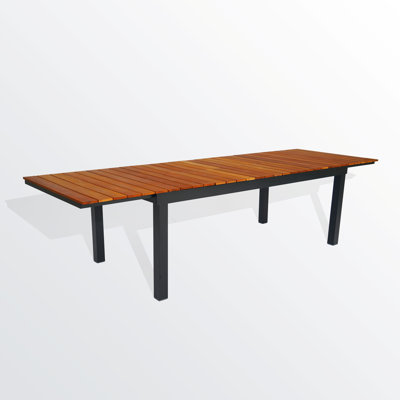 Xola Teak Outdoor Extending Dining Table