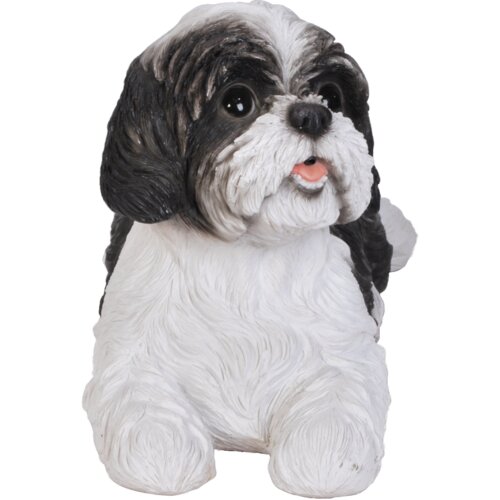 Hi-Line Gift Ltd. Shih Tzu Lying Down Statue & Reviews | Wayfair