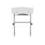 Cheviot Products Évier de salle de bain Essex 24 po avec débordement et base console en métal 31 po-17756041-17756038