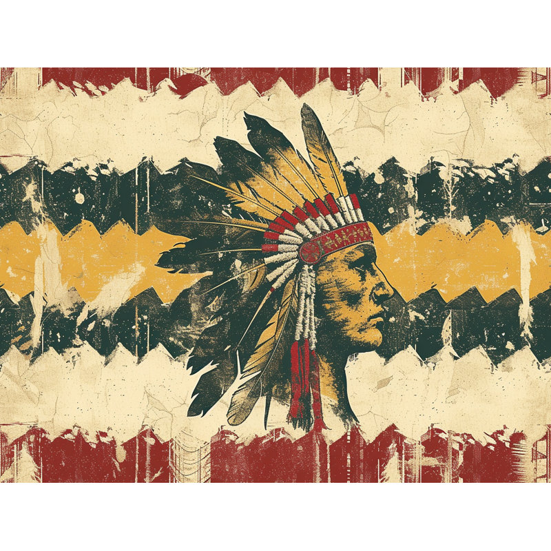 Native Sheer Curtain Single Panel, 53" W x 87" L
