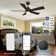 52'' Ceiling Fan with LED Lights