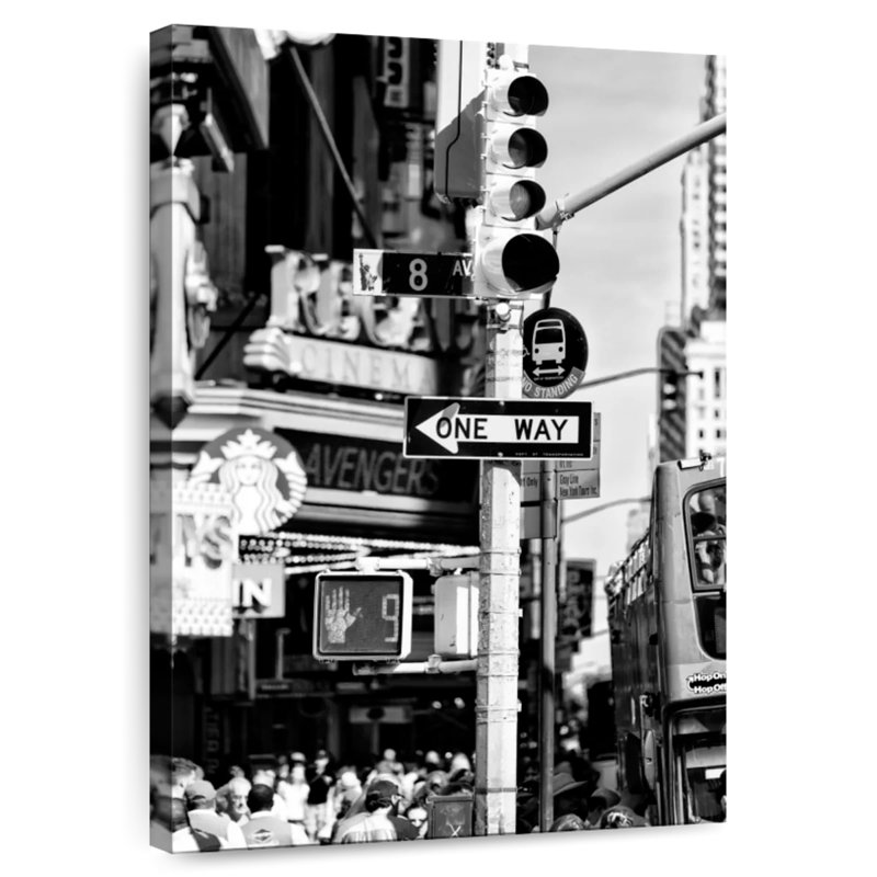 Aime Traffic Light Times Square, 48" H x 32" W