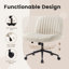 Milicent Armless Wide Desk Chair with Wheels-765569679-769985871