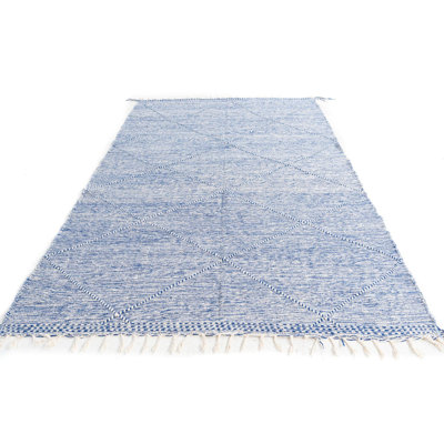 Tapis bleu Nathaniel