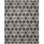 Tapis géométrique en laine touffeté à la main Vedika-975038477
