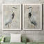 Crane at Dusk I - ensemble de 2 reproductions-804075428-804075455-731372779