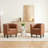Birkan Faux Leather Armchair