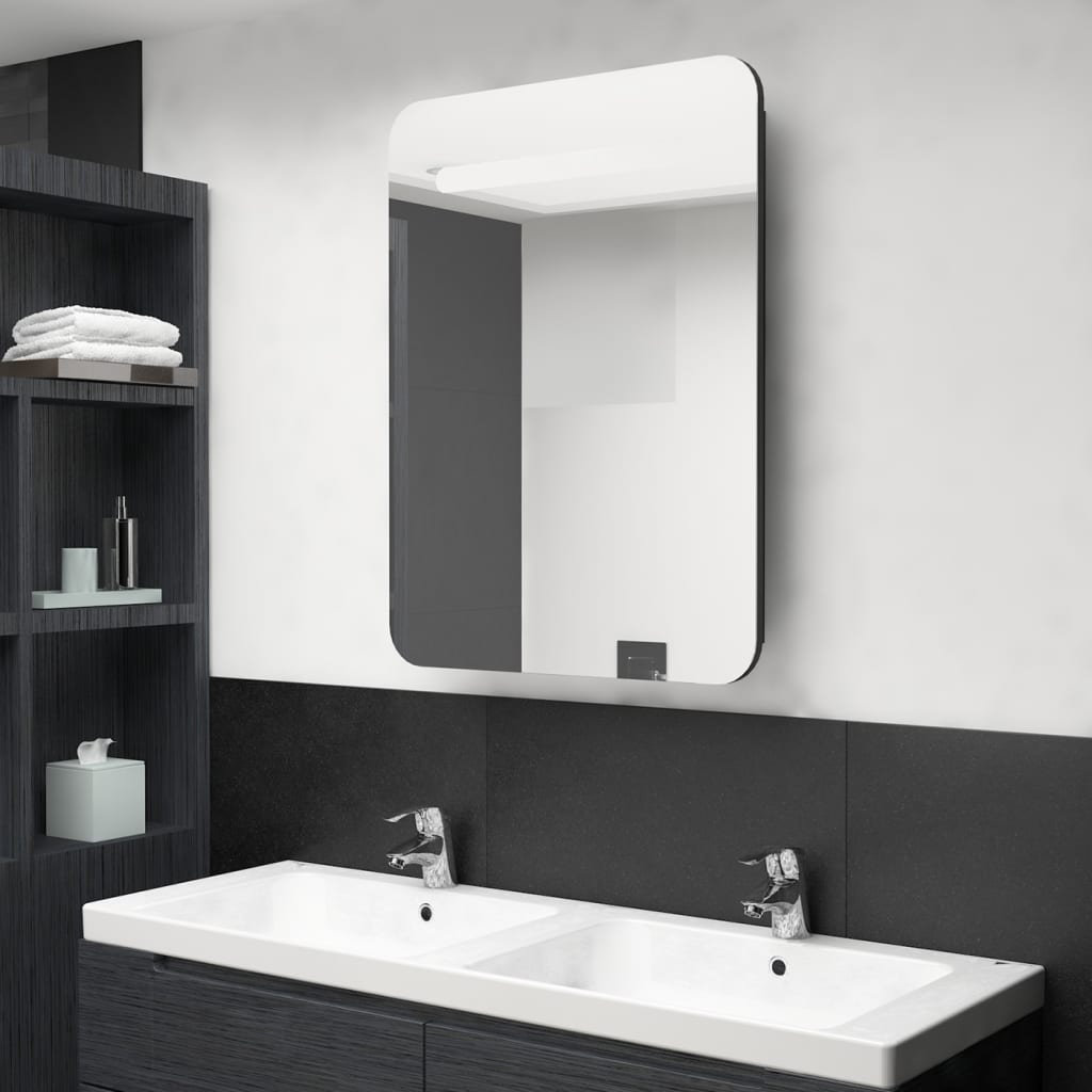 Lirah 600mm W 800mm H Surface Frameless Medicine Cabinet Mirror 2 Fixed