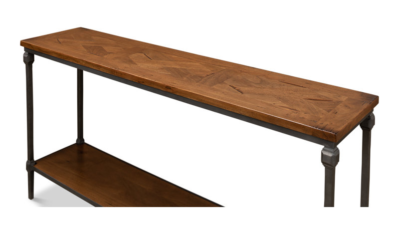 Maymie 60'' W Solid Wood Console Table