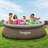 Funsicle 10' x 30" QuickSet Ring Top Above Ground Swimming Pool, Basketweave-129401580-129401583