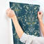 Rouleau de papier peint lisse L 27 po x l 27 po Luxembourg-68764799