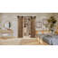 Double Barn Door Solid Oak Wood With Door Hardware-845651479