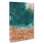 Ocean Meets The Sand - Wrapped Canvas-56667287