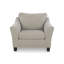 Fauteuil Parsons surdimensionné