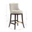 Tabouret de bar en chenille Lucia-913424984-913424985