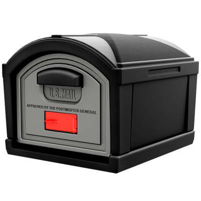 Boîte aux lettres T4 extra grande capacité noir