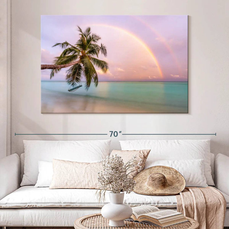 Gillard Maldives Sunset Rainbow, 34" H x 51" W