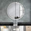 Huldar Glass Flat Wall Mirror