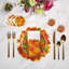 Fallen Leaves Cotton Sateen Cocktail Napkins-807480973