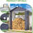 5X2 Outdoor Firewood Storage Shed
