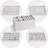 Stackable Jewellery Organizer Trays for Drawers, Jewellery Drawer Inserts Container Display Case Storage-1050855379
