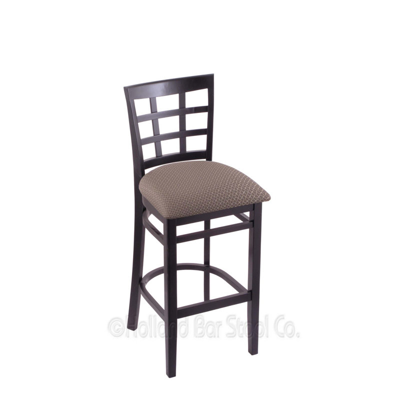 Bar Stool, Black, Graph Tidal, Bar Stool (30" Seat Height)
