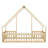 House-Shaped Floor Bed With Fence, Guardrails-3268797-3268794