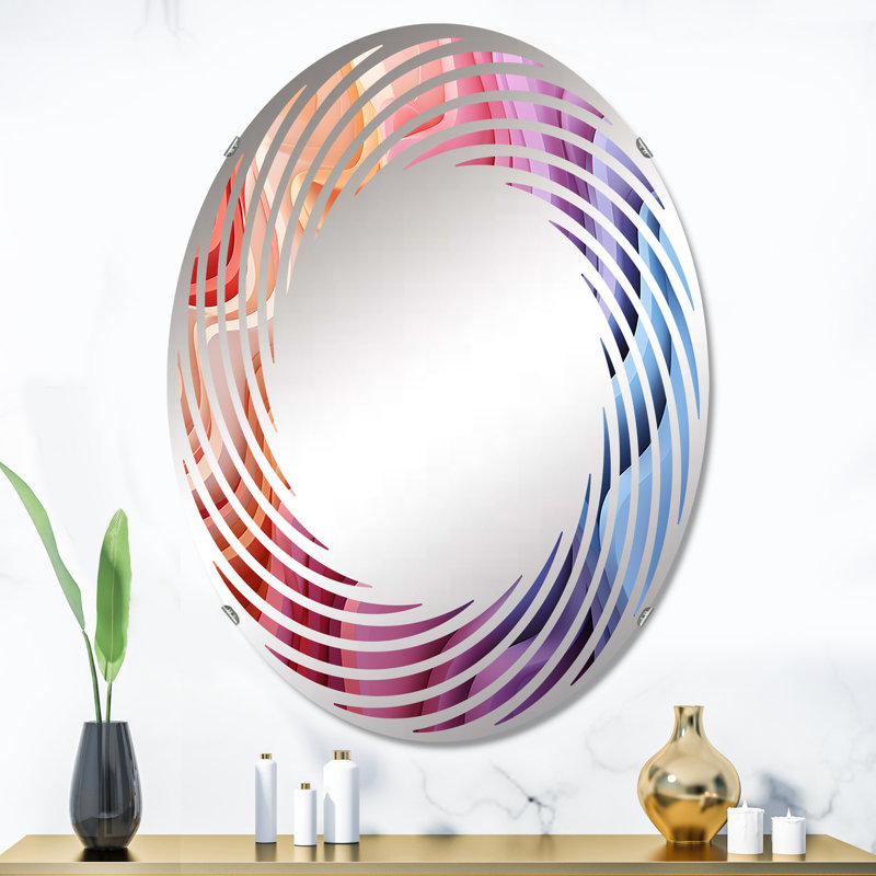 Miroir mural oval, 35,4 po x 23,6 po