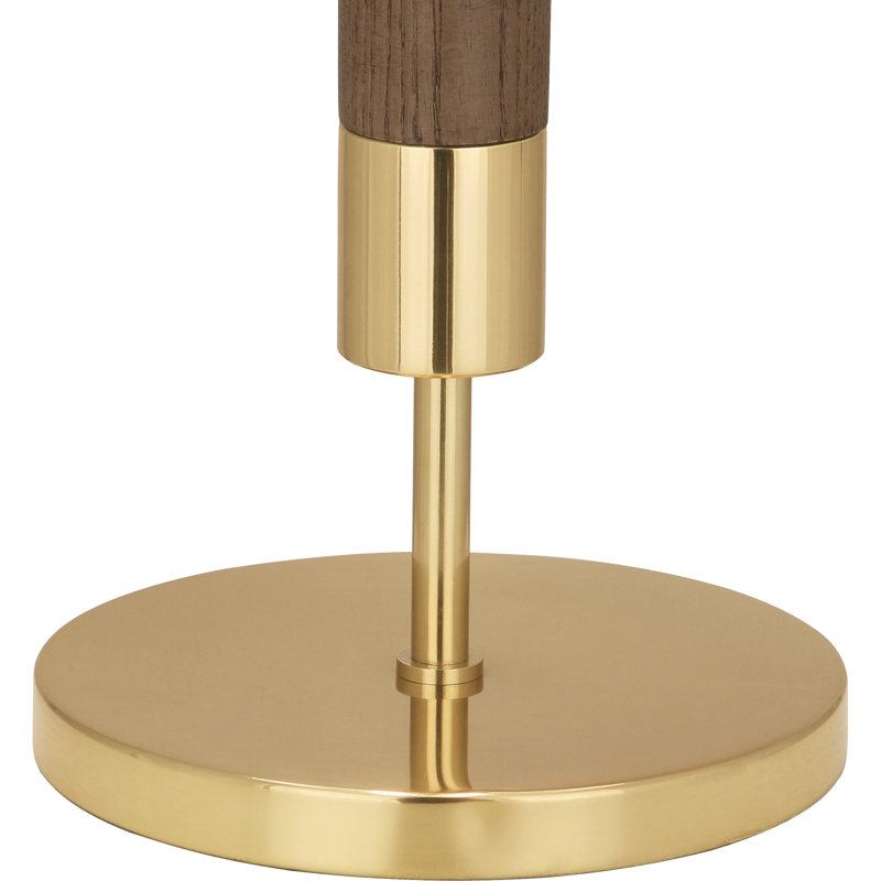 Dexter Table Lamp, Walnut/Brass