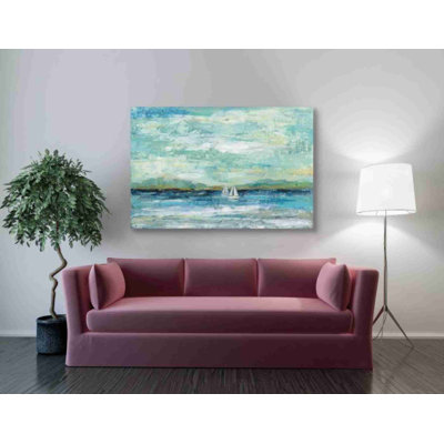 «Calm Lake Crop» par Silvia Vassileva, art mural sur toile