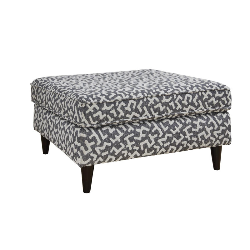 Repose-pieds Classic, Polyester denim Down Thunder