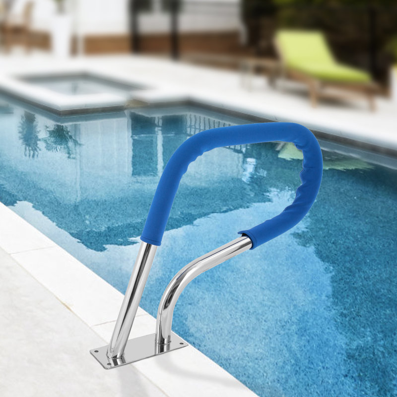 Rail pour piscine en acier inoxydable H 22 po x l 30 po x P 4 po