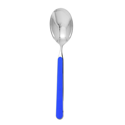 Cuillère de service Fantasia bleue