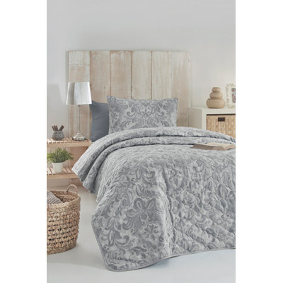Couvre-lit 100% coton Akeem