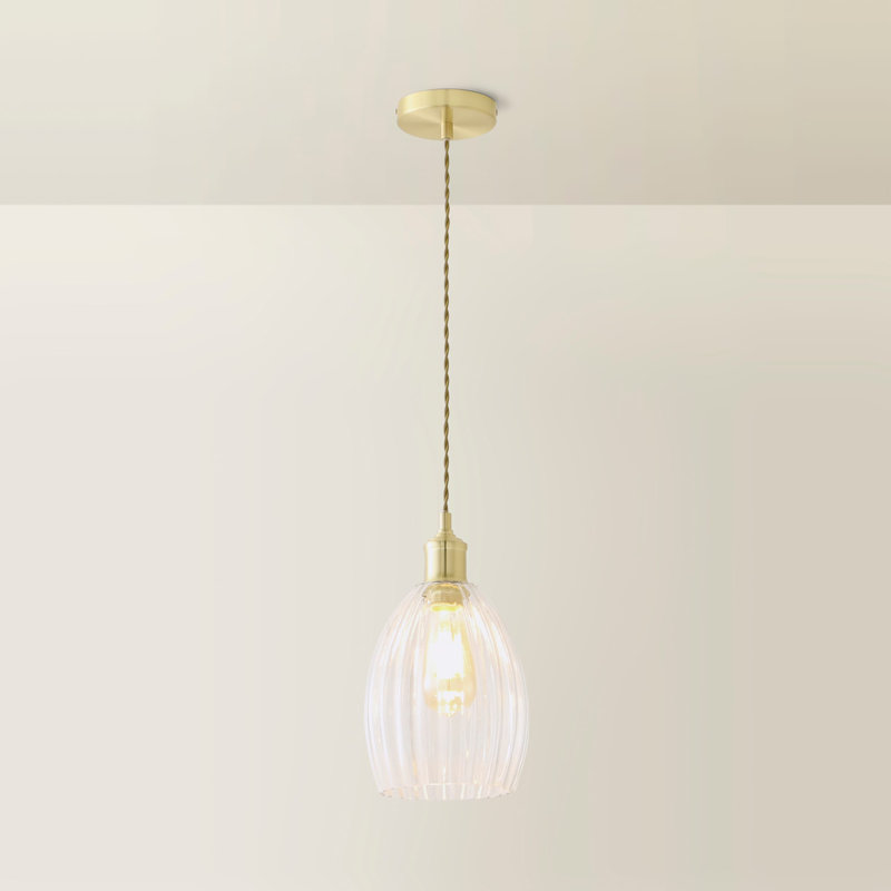 Dellis 1 - Light Pendant, Brushed Gold