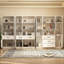 Bibliothèque standard H 79 "x L 142"